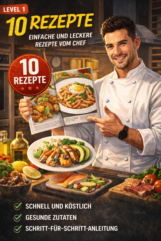 Stufe 1 – Grundlegende Kochrezepte